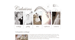 Desktop Screenshot of cabrieres.co.za